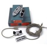 De Armond guitar pickup; together with three Menorm magnetic guitar microphone pickups, boxed
