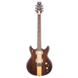 1980 Vantage VS600 electric guitar, made in Japan, ser. no. 0xxxx7; Finish: walnut with maple