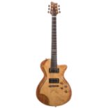 Roberts Iris electric guitar; Finish: natural; Fretboard: ebony; Frets: good; Electrics: working;