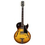 1963 Gibson ES-175D hollow body electric guitar, made in USA, ser. no. 1xxxx6; Finish: sunburst,