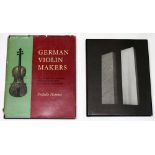 Fridolin Hamma - German Violin Makers, published 1961; also Four Hundred Years Violin Making in