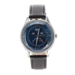 Henry, London Knightsbridge moonphase stainless steel gentleman's wristwatch, ref. HL39, quartz,