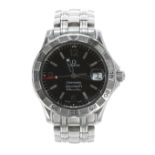 Omega Seamaster Automatic Quartz stainless steel bracelet watch, ref. 196 1526, circa 1995, serial