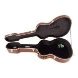 Good quality wooden acoustic guitar hard case