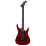 1980s Kramer Pacer electric guitar; Finish: metallic red; Fretboard: rosewood; Frets: good;