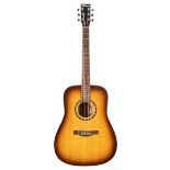 Norman by Godin B20 Burst HD 40th Anniversary acoustic guitar; Finish: tobacco sunburst;