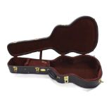 C.F. Martin & Co Geib style case by TKL for a 0M size acoustic guitar