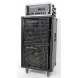 Mesa Boogie Bass 400 bass guitar amplifier rig in need of servicing, powers up although emits no