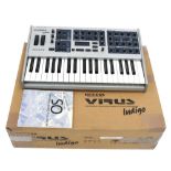 Virus Indigo Access advance simulated analogue synthesizer keyboard, boxed