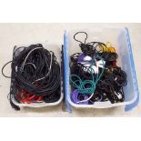 Good large selection of Pro audio cables including Speakon loudspeaker cables, guitar jacks, XLRs