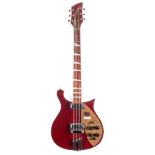2017 Rickenbacker 660 electric guitar, made in USA, ser. no. 17xxx25; Finish: ruby red; Fretboard: