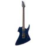 Maverick Chaos 2HT electric guitar; Finish: Midnight Blue, buckle rash to the back, various minor