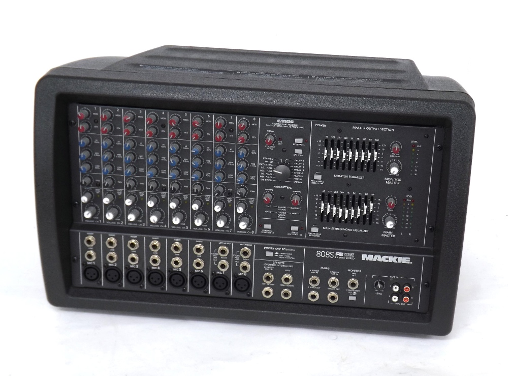 Mackie FR Series 808S 2 x 600 watt stereo powered mixer