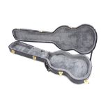 Contemporary electric guitar hard case suitable for an SG type guitar or similar