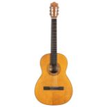 Dotras Cordoba classical guitar, made in Spain; Back and sides: walnut, various scratches; Table: