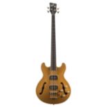 Warwick Pro Series Star bass 4 FR bass guitar, made in Korea, ser. no. C-0xxxxx-11; Finish: gold;