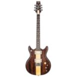 1980 Vantage VS600 electric guitar, made in Japan, ser. no. 0xxxxx1; Finish: walnut with maple