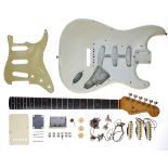 1962 Fender Stratocaster electric guitar in need of re-building, offered in parts and mostly