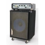 Ashdown Evo II 300 bass guitar amplifier head; together with an Ashdown Mag 115 Deep speaker