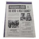 January 1967 Marquee Club programme
