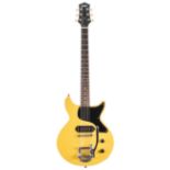 Collings 290 DC S electric guitar, made in USA, ser. no. 1xxx3; Finish: TV yellow; Fretboard: