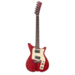 1978 Gretsch TK-300 model 7624 electric guitar, made in USA, ser. no. 12-8xx7; Finish: cherry,
