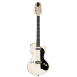 Dallas Tuxedo electric guitar, circa 1960, in need of attention, soft case