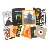 Johnny Cash - a collection of Johnny Cash ephemera, including a signed photograph of Johnny Cash