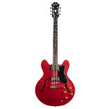 2009 Epiphone Dot semi hollow body electric guitar, made in China, ser. no. 09xxxxx81; Finish: