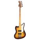 2012 Fender Pawn Shop Reverse Jaguar Bass guitar, made in Mexico, ser. no. MX12xxxx87; Finish: