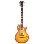 2010 Gibson Les Paul Traditional electric guitar, made in USA, ser. no. 1xxx0xxx4; Finish: amber
