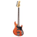 2015 Fender American Deluxe Dimension Bass guitar, made in USA, ser. no. US15xxxx44; Finish: trans