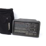 Mackie FR Series 808S 2 x 600 watt stereo powered mixer, gig bag