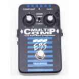 EBS Multi-Comp True Dual Band compressor guitar pedal