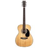 Sigma Guitars 000M-1ST acoustic guitar, made in China, ser. no. 14xxxxx83; Back and sides: mahogany,