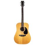 Fender F3 acoustic guitar; Back and sides: mahogany, various blemishes and surface scratches; Table:
