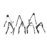 Seven A-frame guitar stands (7)