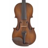 Violin labelled Leandro Bisiach..., 14", 35.60cm