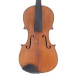 Markneukirchen violin circa 1900, 14 1/16", 35.70cm