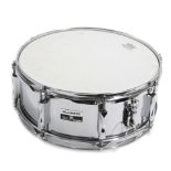 Olympic 1005 14" snare drum; Finish: chrome; Serial no.: 12150