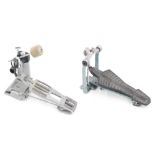 Premier 252 bass drum pedal; together with a Premier 250S bass drum pedal (missing beater)