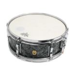 1969 Ludwig Pioneer 14" snare drum; Finish: black pearl