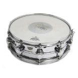 1970s Hayman Meta-sonic 14" snare drum; Finish: chrome