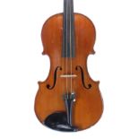 Early 20th century violin labelled Carlo Antonio Testore..., 14 1/16", 35.70cm