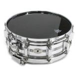 1960s Rogers Dyna-sonic 14" snare drum; Finish: chrome; Serial no.: 44833