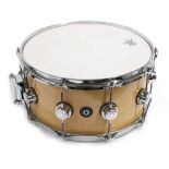 DW Collector's series Ten and Six 14" x 7" 10 lug snare drum, all maple shell; Finish: natural;