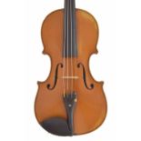 Violin labelled Enrico Marchetti, Mediolanensis, Premiato con diciotto Medaglie alle, Primarie