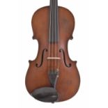 Hungarian violin labelled Sternberg Armin es Testvere...Budapest..., 14 1/8", 35.90cm