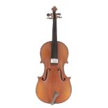 Maidstone three-quarter size violin, 13 1/16", 33.20cm
