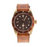 Tudor Heritage Black Bay Bronze automatic gentleman's wristwatch, ref. 79250BM, circa 2016, serial